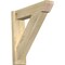 Ekena Millwork Traditional Slat Rough Sawn Outlooker, Douglas Fir, 6"W x 24"D x 24"H OUT06X24X24TRA06RDF - alternate 1